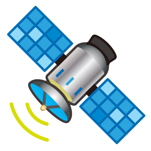 Satellit as rendered by emojidex
