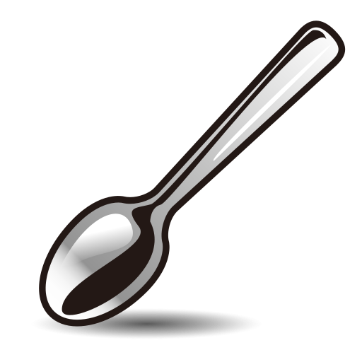 Löffel as rendered by emojidex