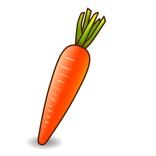 carota as rendered by emojidex