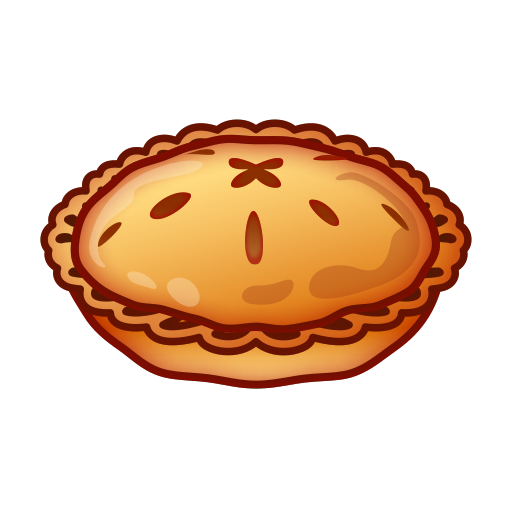 pie as rendered by emojidex