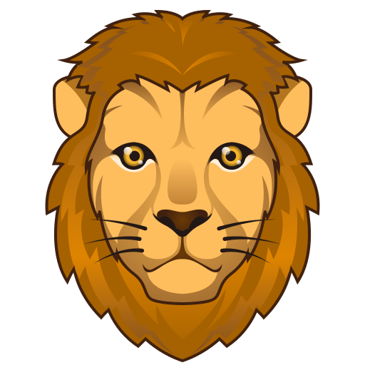 Löwe as rendered by emojidex