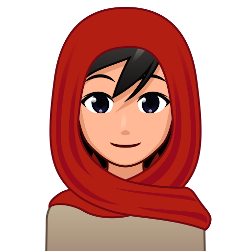 Woman with Headscarf: Medium-Light Skin Tone, the design in this release
