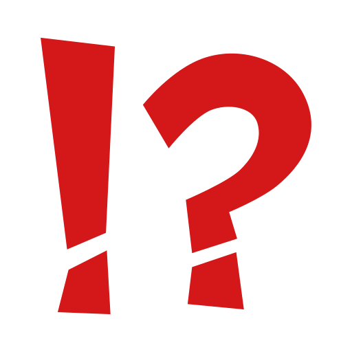 exclamation question mark as rendered by emojidex