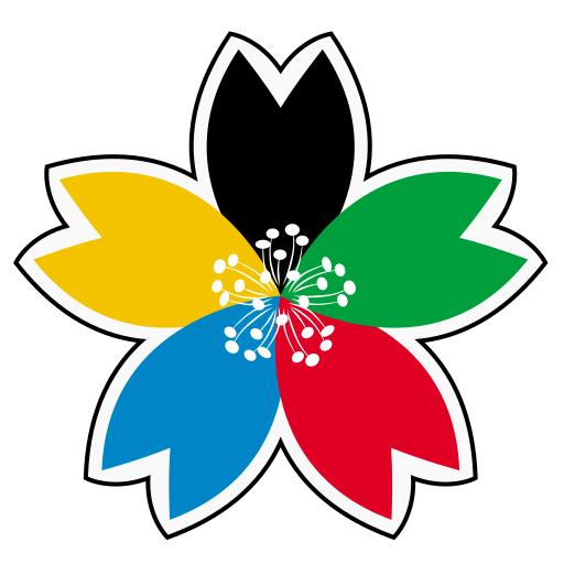 Olympic Rings as rendered by emojidex
