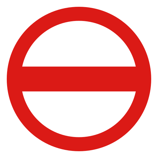 no entry as rendered by emojidex