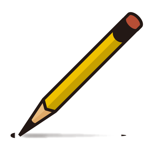 pencil as rendered by emojidex