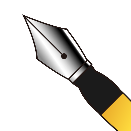 black nib as rendered by emojidex