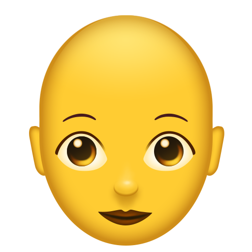 Woman: Bald, the design in this release