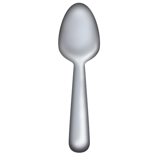 Spoon as drawn by Emojipedia in 11.0
