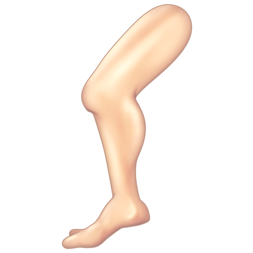 Leg: Light Skin Tone, the design in this release