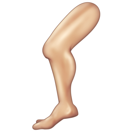 Leg: Medium-Light Skin Tone, the design in this release