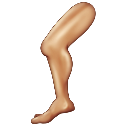 Leg: Medium Skin Tone, the design in this release