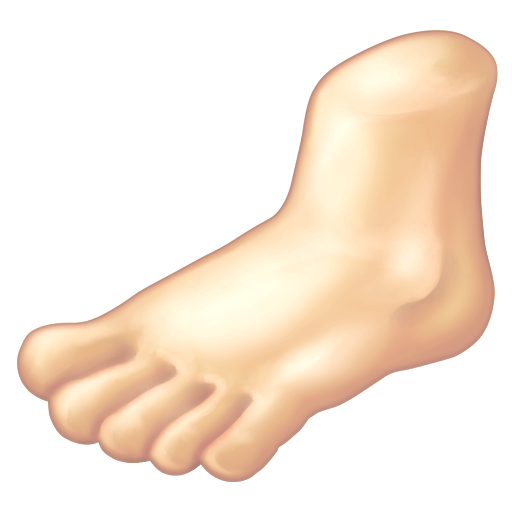 Foot: Light Skin Tone, the design in this release
