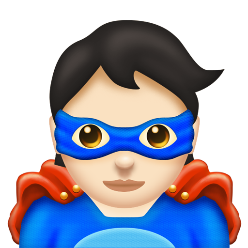 Superhero: Light Skin Tone, the design in this release