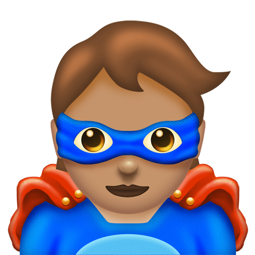 Superhero: Medium Skin Tone, the design in this release