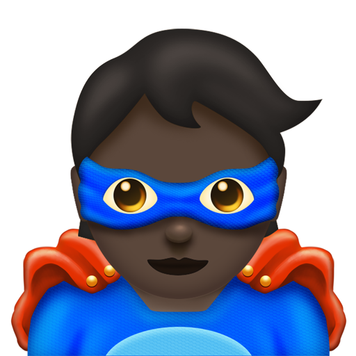 Superhero: Dark Skin Tone, the design in this release