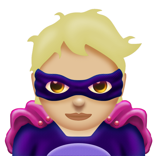 Supervillain: Medium-Light Skin Tone, the design in this release