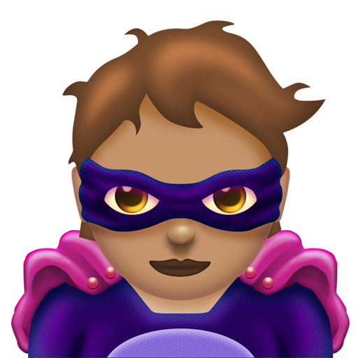 Supervillain: Medium Skin Tone, the design in this release