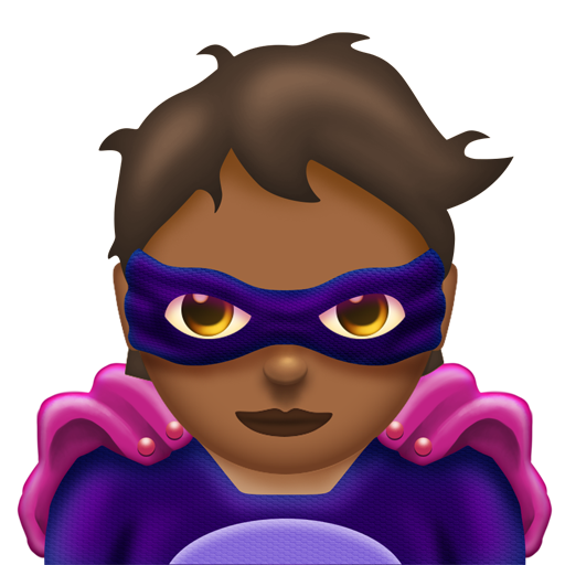 Supervillain: Medium-Dark Skin Tone, the design in this release