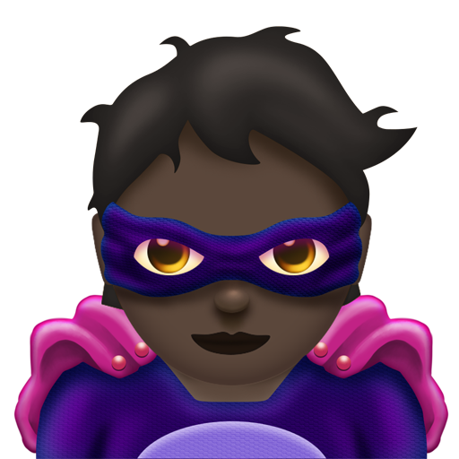 Supervillain: Dark Skin Tone, the design in this release
