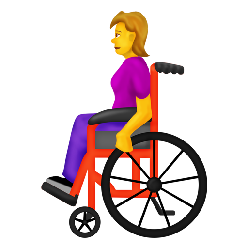 Woman in Manual Wheelchair, the design in this release