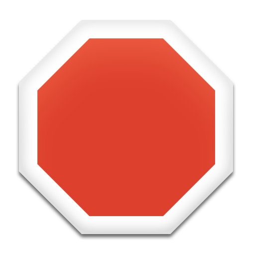 stop sign as rendered by Emojipedia