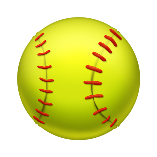 Softball as rendered by Emojipedia
