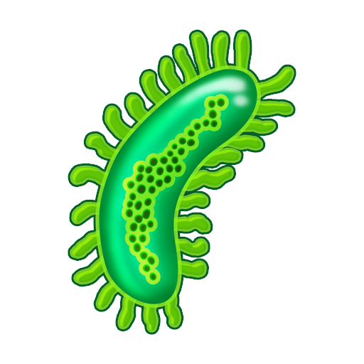 microbe as rendered by Emojipedia