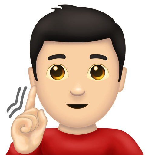 Deaf Man: Light Skin Tone, the design in this release