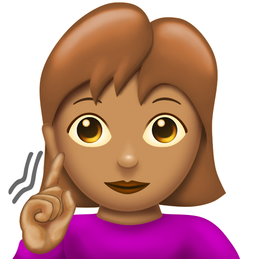 Deaf Woman: Medium Skin Tone, the design in this release