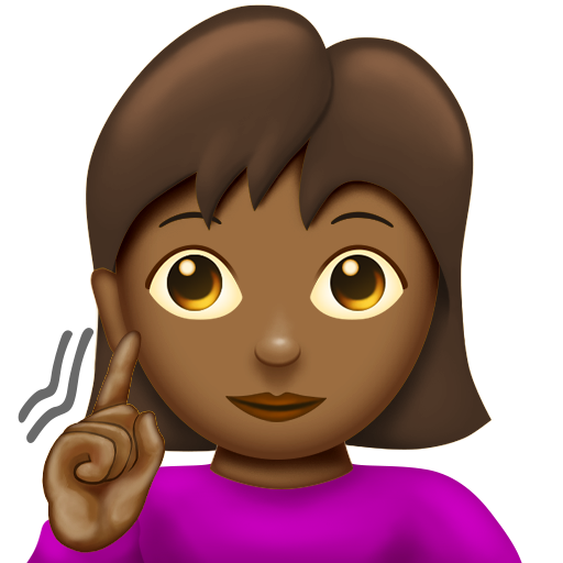 Deaf Woman: Medium-Dark Skin Tone, the design in this release