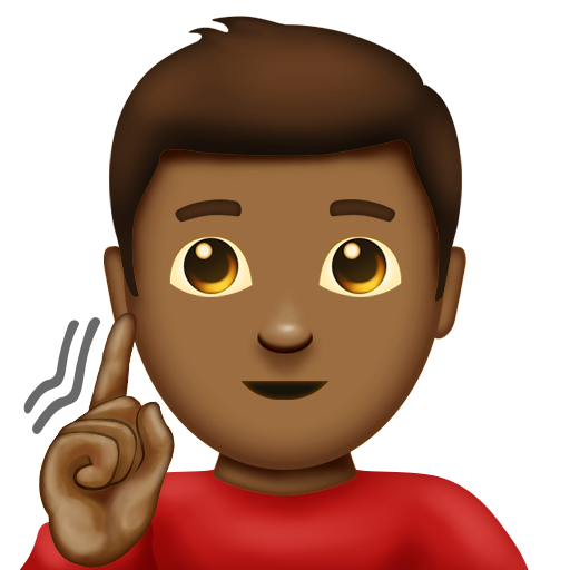 Deaf Man: Medium-Dark Skin Tone, the design in this release
