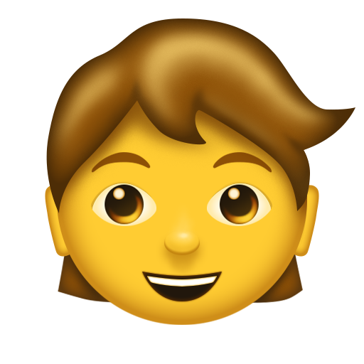 child as rendered by Emojipedia