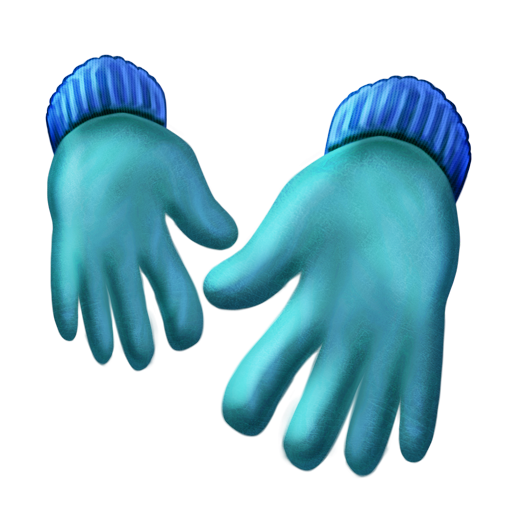 guanti as rendered by Emojipedia