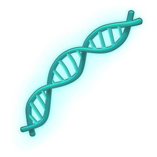 DNA as rendered by Emojipedia
