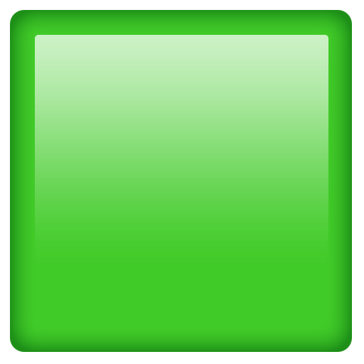 green square as rendered by Emojipedia