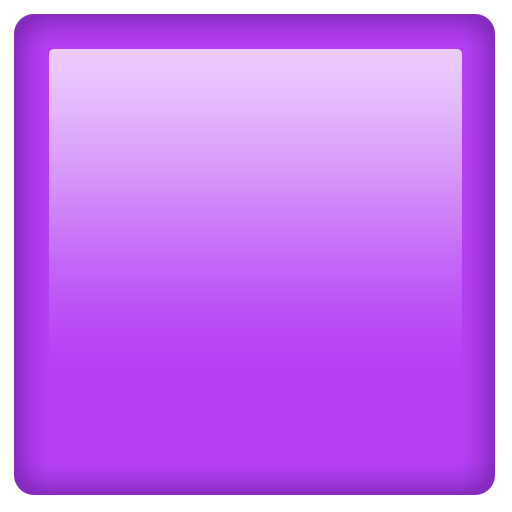 purple square as rendered by Emojipedia