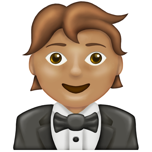 Person in Tuxedo: Medium Skin Tone, the design in this release