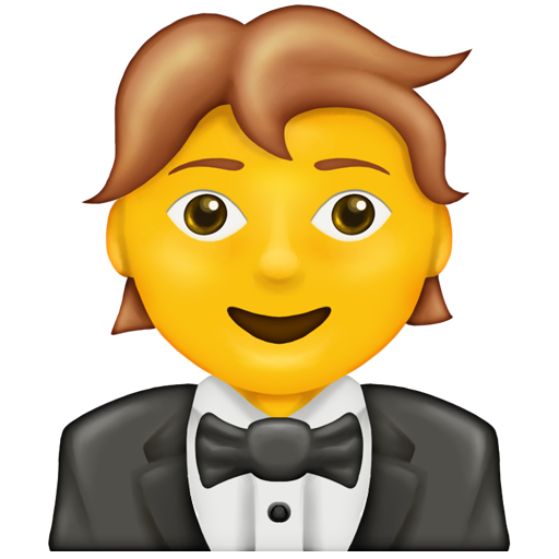 Person in Tuxedo, the design in this release