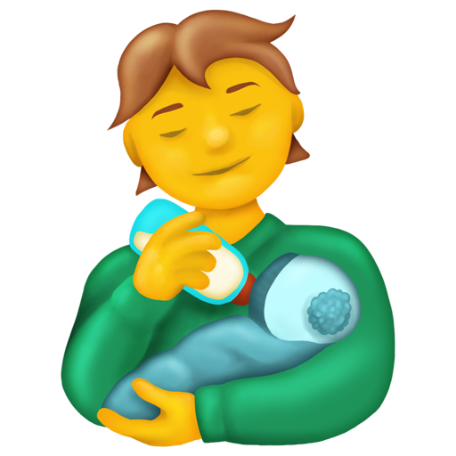 Person Feeding Baby, the design in this release