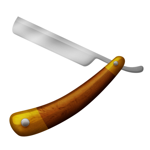 razor as rendered by Emojipedia