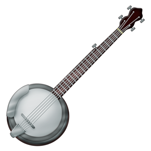 Banjo as rendered by Emojipedia
