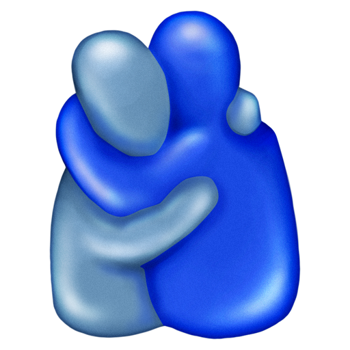 People Hugging, the design in this release