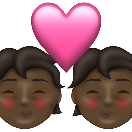 Kiss: Dark Skin Tone, the design in this release