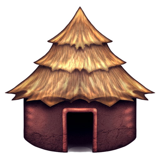 hut as rendered by Emojipedia