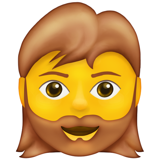 Woman: Beard, the design in this release