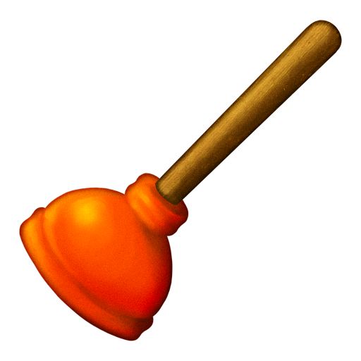 plunger as rendered by Emojipedia