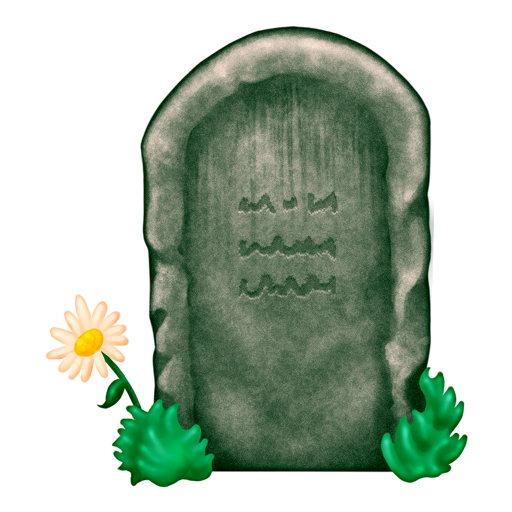 headstone as rendered by Emojipedia