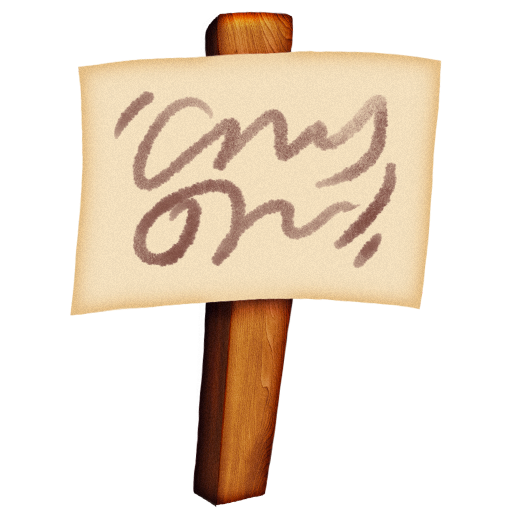 placard as rendered by Emojipedia