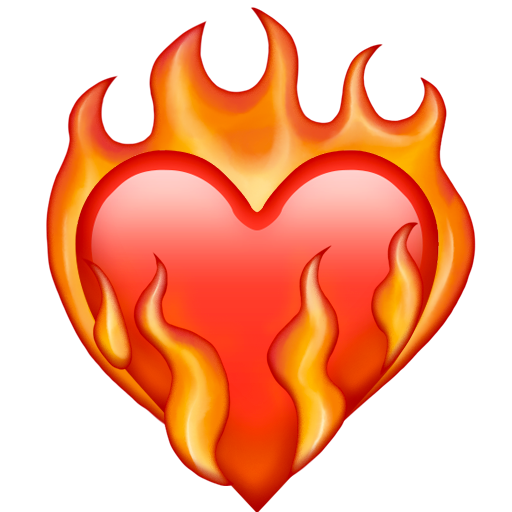 Heart on Fire, the design in this release